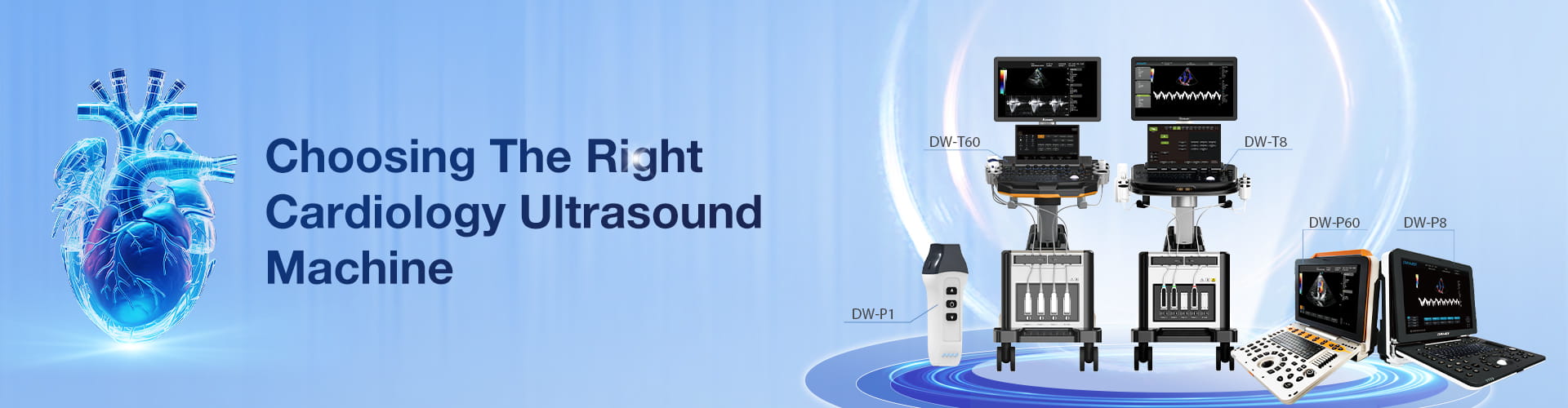 Choosing the right cardiology ultrasound machine Выбор правильного кардиологического ультразвукового аппарата Ключевые факторы для точной визуализации сердца