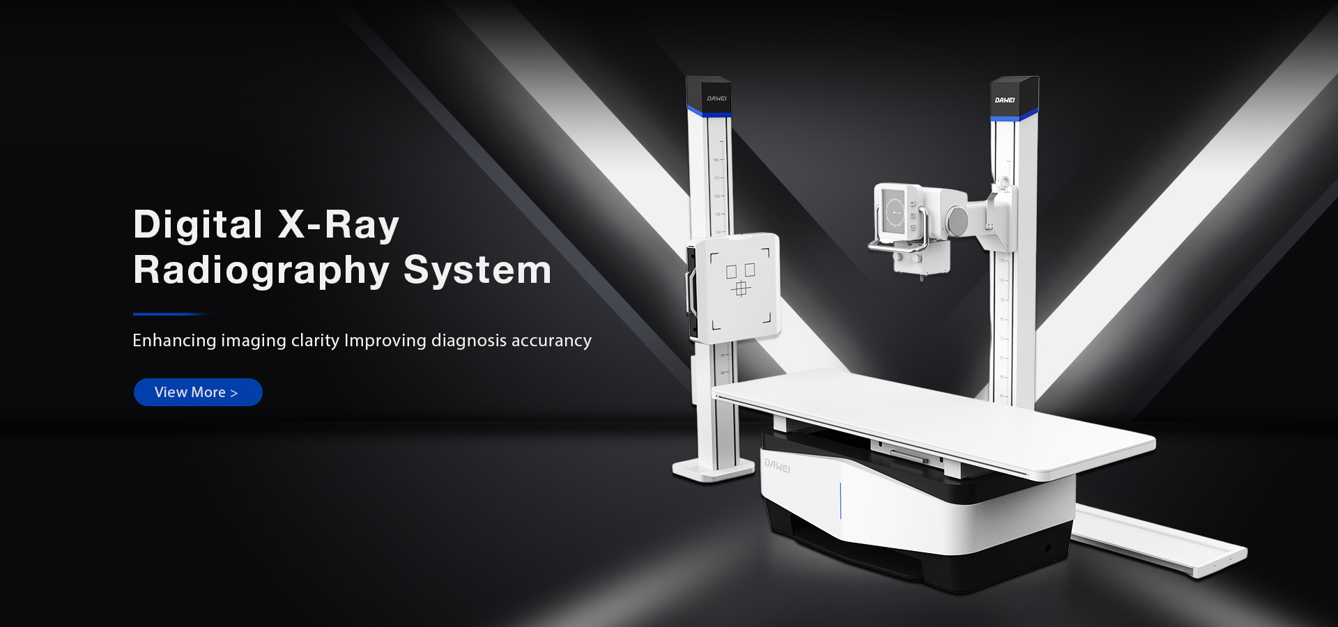 Floor-mounted Digital Radiography X-ray Machine