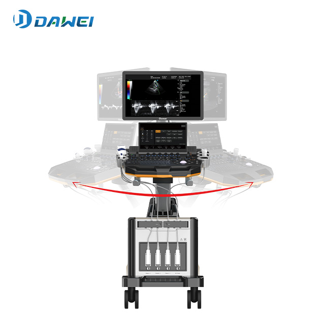 Высокопроизводительный цветной ультразвуковой сканер на тележке